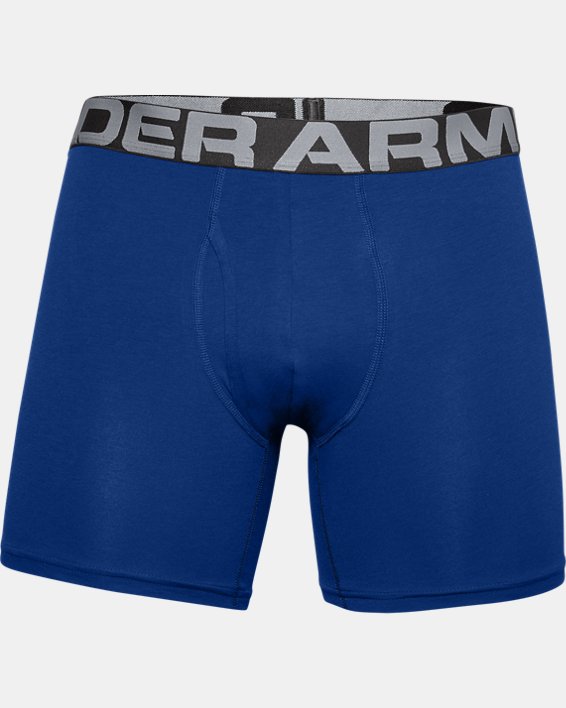 Men's Charged Cotton® 6" Boxerjock® – 3-Pack, Blue, pdpMainDesktop image number 3